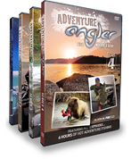 Photo of the Adventure Angler DVD case